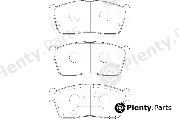 Omnicraft 2134950 — Brake Pad Set, disc brake