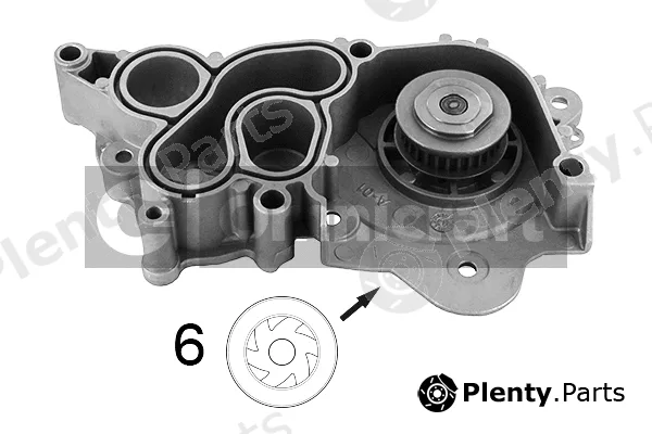 Omnicraft 2316958 — Water Pump, engine cooling