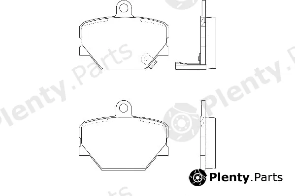 Omnicraft 2134906 — Brake Pad Set, disc brake