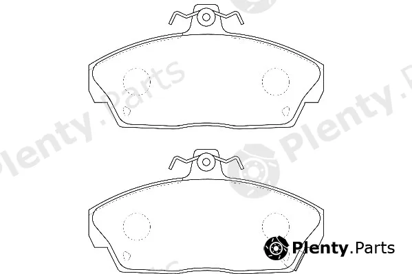 Omnicraft 2134922 — Brake Pad Set, disc brake