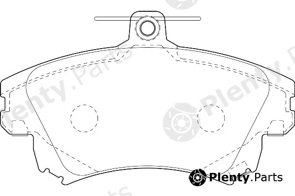 Omnicraft 2135148 — Brake Pad Set, disc brake