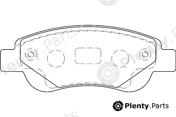 Omnicraft 2134856 — Brake Pad Set, disc brake