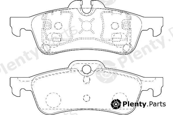 Omnicraft 2135648 — Brake Pad Set, disc brake