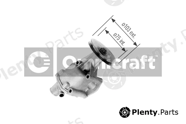 Omnicraft 2317131 — Water Pump, engine cooling