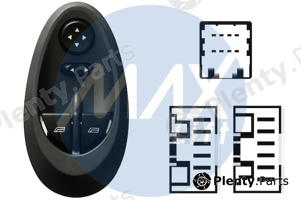 MAX SID101 — Switch, window regulator