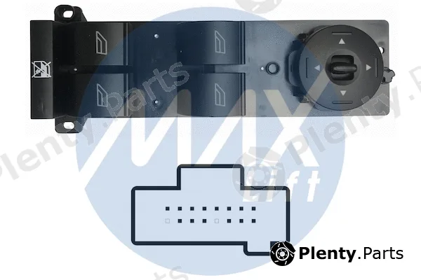 MAX SFD107 — Switch, window regulator