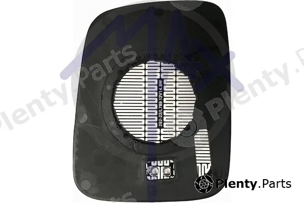 MAX MVW811-R — Mirror Glass, exterior mirror