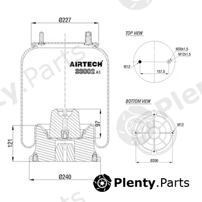 C.E.I. 262.564 — Bellow, air suspension