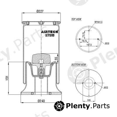 C.E.I. 262.563 — Bellow, air suspension