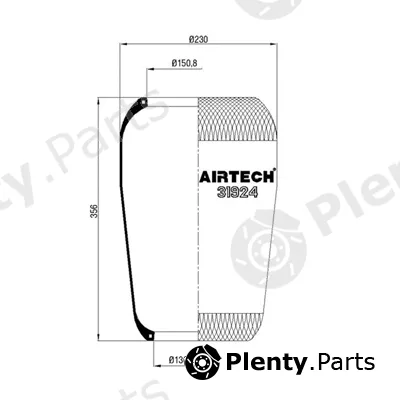 C.E.I. 261.049 — Bellow, air suspension