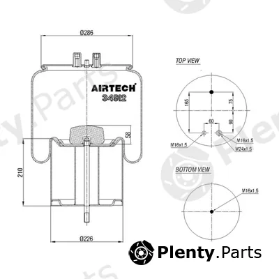 C.E.I. 262.066 — Bellow, air suspension