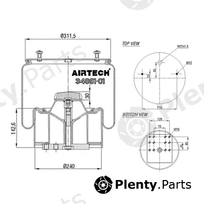 C.E.I. 262.532 — Bellow, air suspension