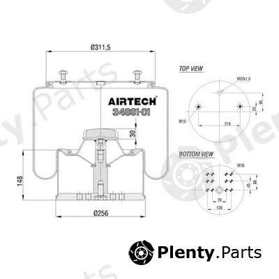 C.E.I. 262.059 — Bellow, air suspension