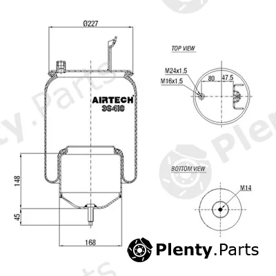 C.E.I. 262.583 — Bellow, air suspension