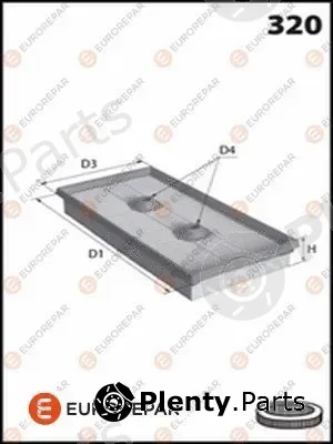 Eurorepar 1616268680 — Air Filter