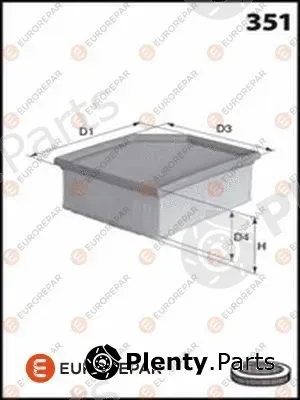 Eurorepar 1611157880 — Air Filter