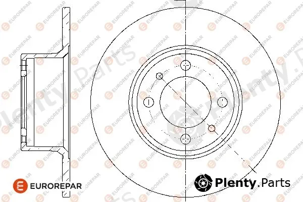 Eurorepar 1667862880 — Brake Disc