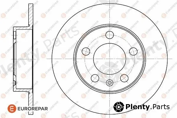Eurorepar 1618874180 — Brake Disc