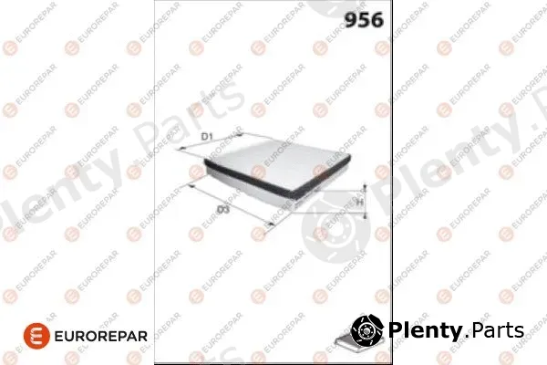 Eurorepar 1686253180 — Filter, cabin air
