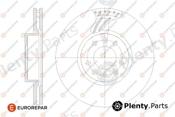 Eurorepar 1676011780 — Brake Disc