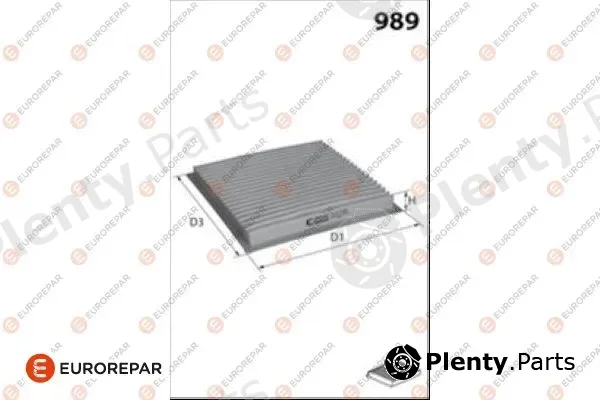 Eurorepar 1686255080 — Filter, cabin air