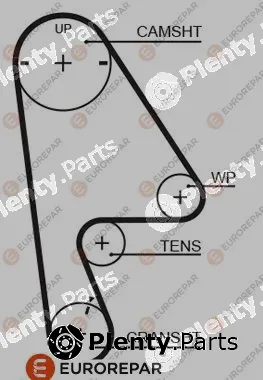 Eurorepar 1633140980 — Timing Belt