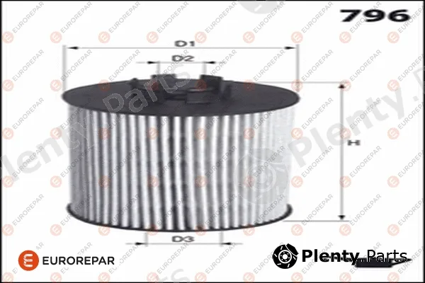 Eurorepar 1682953580 — Oil Filter