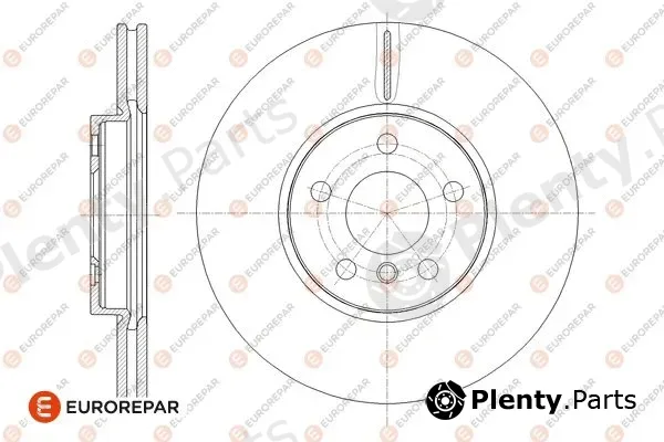 Eurorepar 1667872780 — Brake Disc