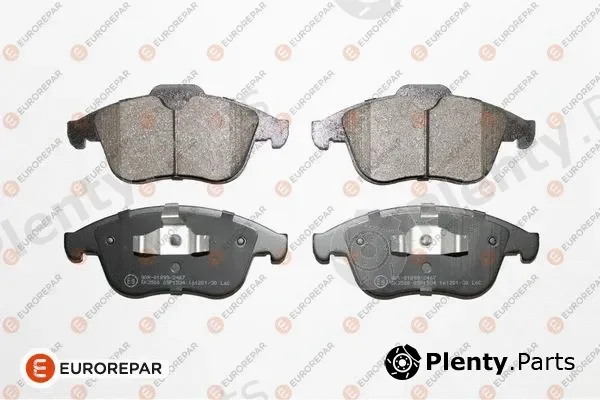 Eurorepar 1623055880 — Brake Pad Set, disc brake