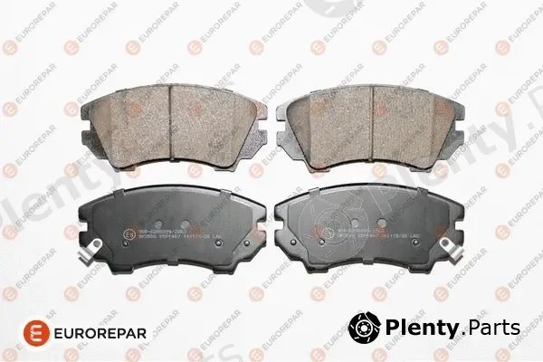 Eurorepar 1617287680 — Brake Pad Set, disc brake