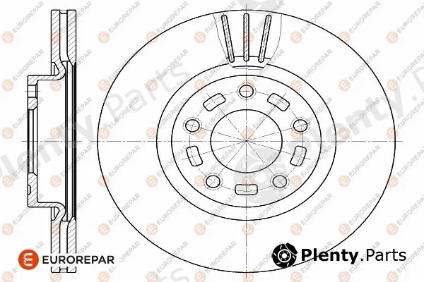 Eurorepar 1642760180 — Brake Disc