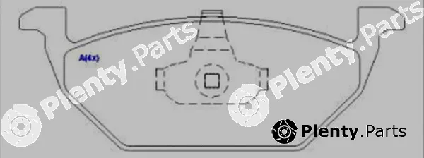 Eurorepar 1643074180 — Brake Pad Set, disc brake