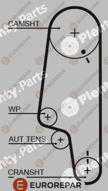 Eurorepar 1633137480 — Timing Belt