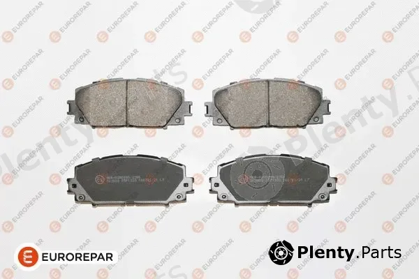 Eurorepar 1681167480 — Brake Pad Set, disc brake