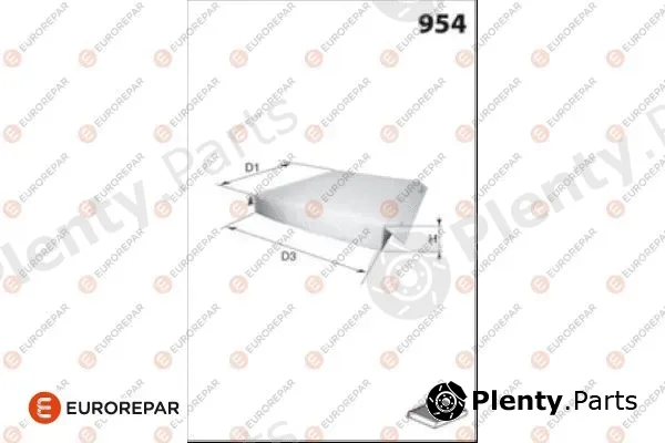 Eurorepar 1686258480 — Filter, cabin air