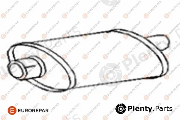 Eurorepar E12827E — Centre Muffler