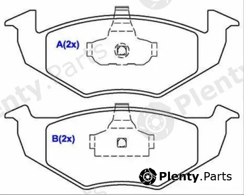 Eurorepar 1636487780 — Brake Pad Set, disc brake