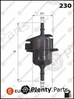 Eurorepar 1643631380 — Fuel Filter