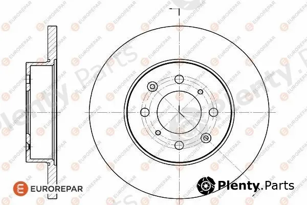 Eurorepar 1618881480 — Brake Disc