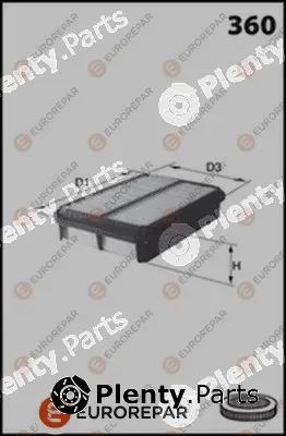 Eurorepar 1667444480 — Air Filter