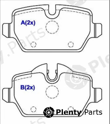 Eurorepar 1643074780 — Brake Pad Set, disc brake