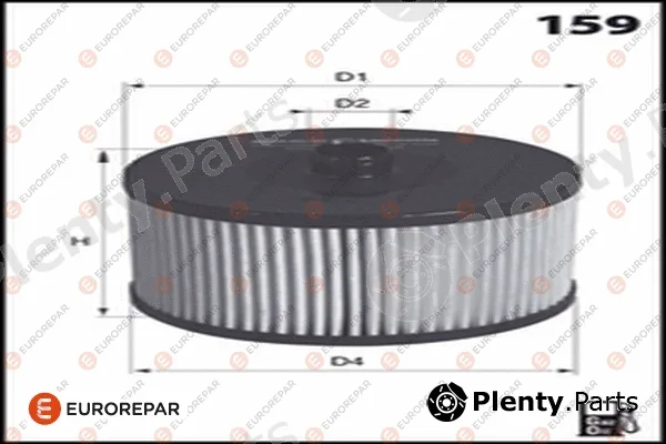 Eurorepar 1683830080 — Fuel Filter