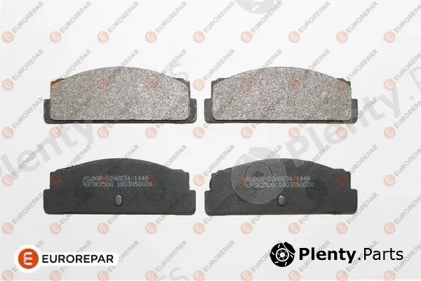 Eurorepar 1667812580 — Brake Pad Set, disc brake