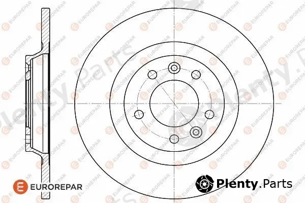 Eurorepar 1618861880 — Brake Disc