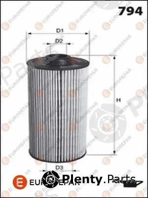 Eurorepar 1637766880 — Oil Filter