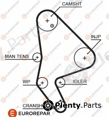 Eurorepar 1633126480 — Timing Belt