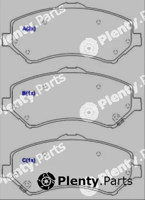 Eurorepar 1643075480 — Brake Pad Set, disc brake