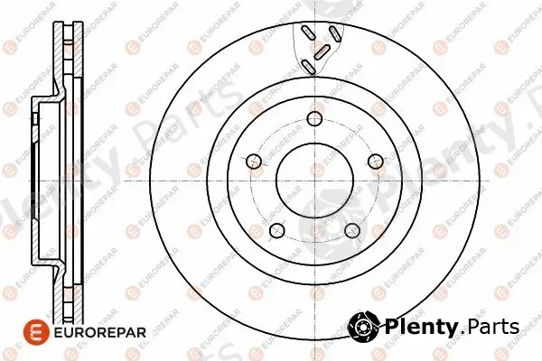 Eurorepar 1642765280 — Brake Disc