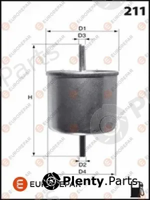 Eurorepar E145053 — Fuel Filter