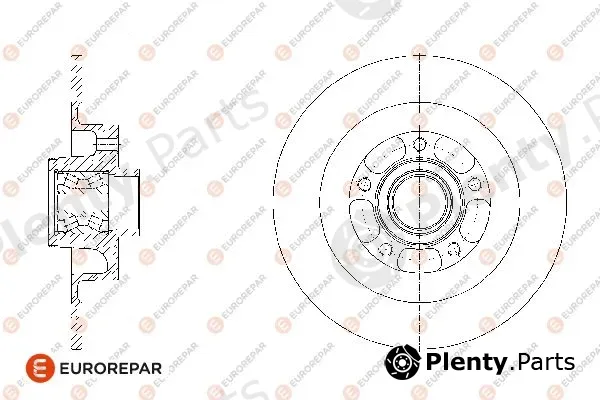 Eurorepar 1676011280 — Brake Disc